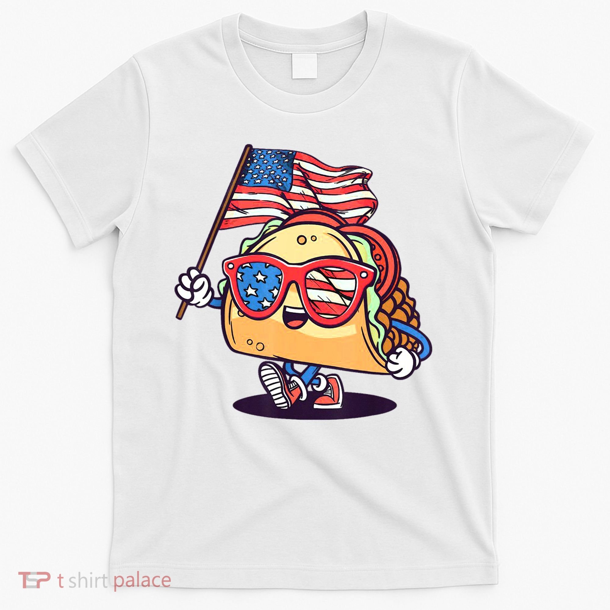 4th Of July Taco Patriotic T-Shirt