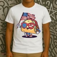 4th Of July Taco Patriotic T-Shirt thumb 3