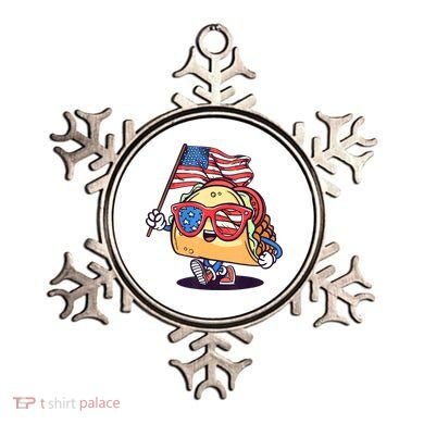 4th Of July Taco Patriotic Ornament
