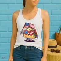 4th Of July Taco Patriotic Women's Tank Top thumb 2