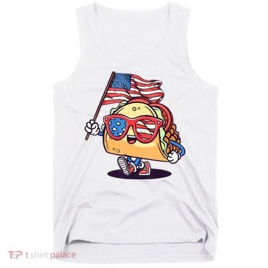 4th Of July Taco Patriotic Tank Top