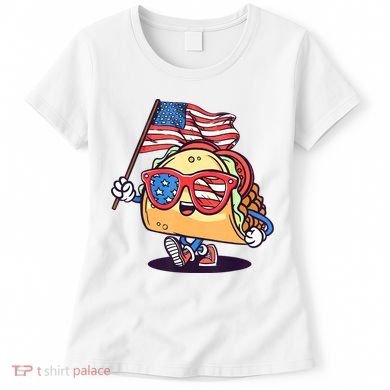 4th Of July Taco Patriotic Women's T-Shirt