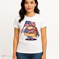 4th Of July Taco Patriotic Women's T-Shirt thumb 4