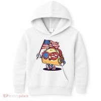 4th Of July Taco Patriotic Kids Hoodie thumb 0