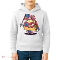 4th Of July Taco Patriotic Kids Hoodie thumb 4