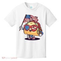 4th Of July Taco Patriotic Kids T-Shirt thumb 0