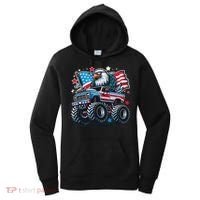 4th Of July Patriotic American Flag Eagle Usa Red White Blue Women's Hoodie thumb 0