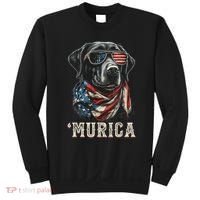 4th Of July Bald Eagle Mullet Murica Usa Dog Usa Merica Sweatshirt thumb 0