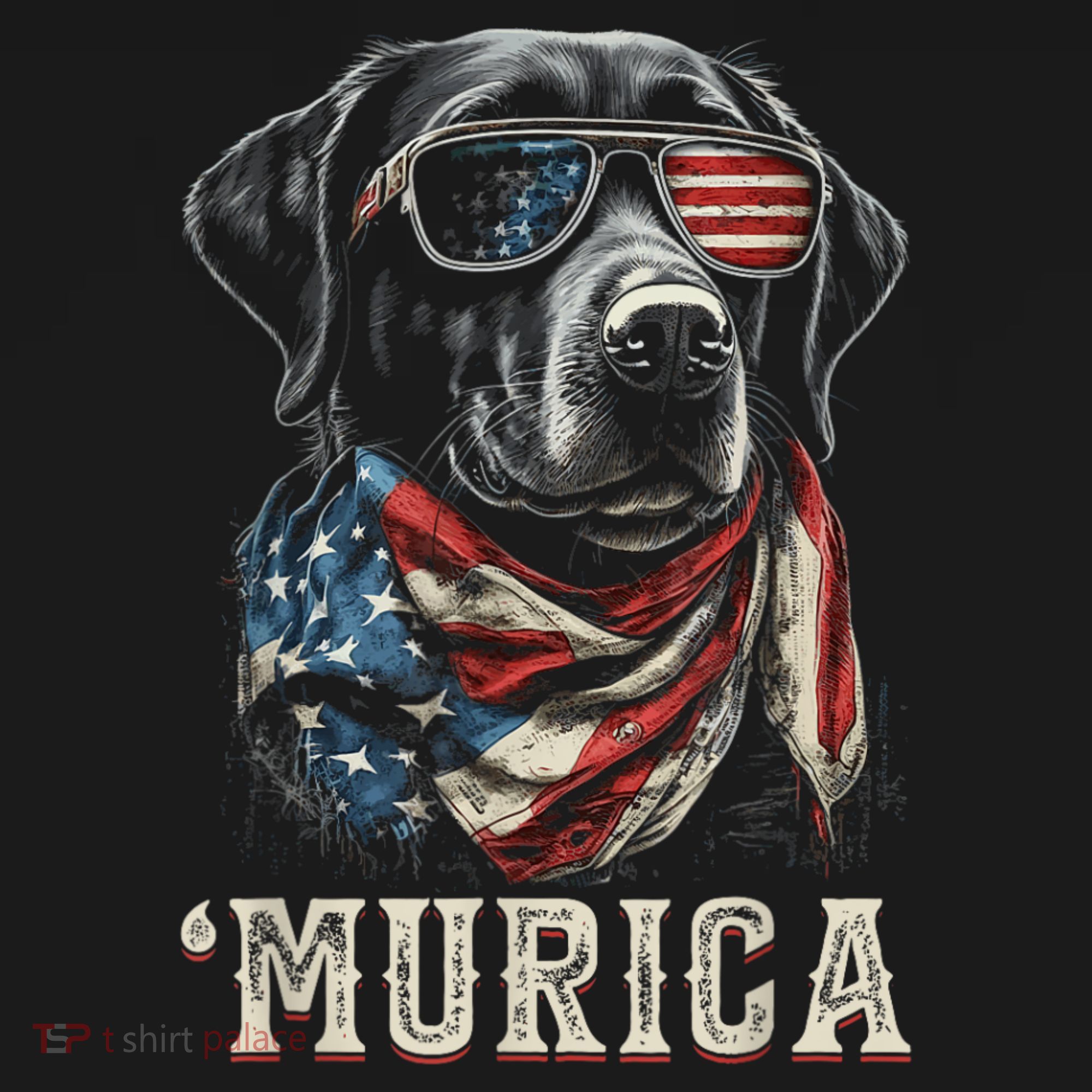 4th Of July Bald Eagle Mullet Murica Usa Dog Usa Merica Polo