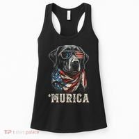 4th Of July Bald Eagle Mullet Murica Usa Dog Usa Merica Women's Tank Top thumb 0