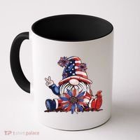 4th Of July Gnome Festive Holiday Coffee Mug thumb 0