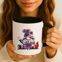 4th Of July Gnome Festive Holiday Coffee Mug thumb 3