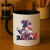 4th Of July Gnome Festive Holiday Coffee Mug thumb 4