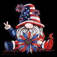 4th Of July Gnome Festive Holiday Coffee Mug thumb 5