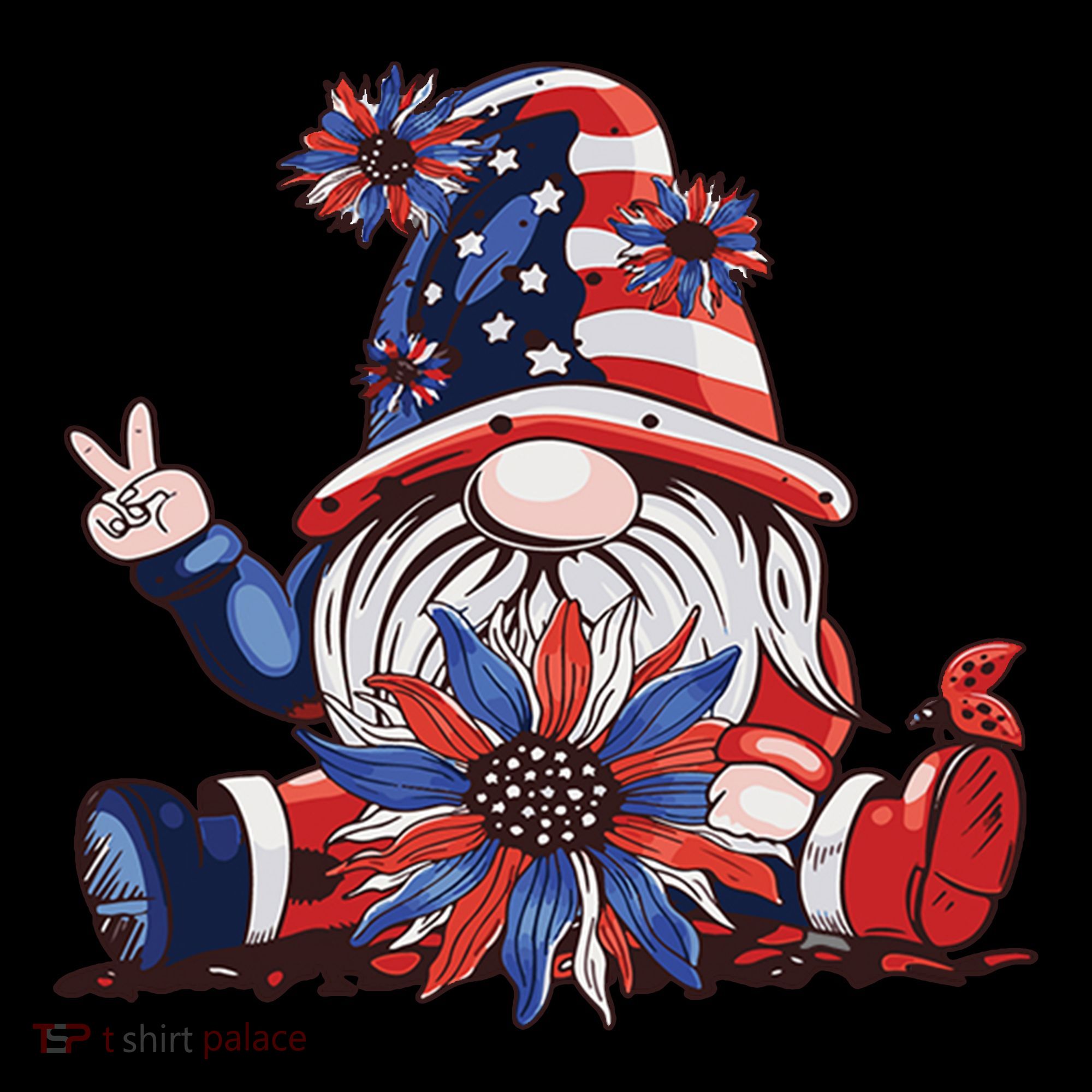 4th Of July Gnome Festive Holiday Coffee Mug