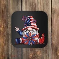 4th Of July Gnome Festive Holiday Coaster thumb 0