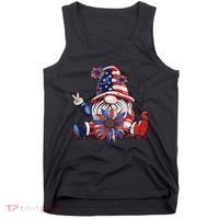 4th Of July Gnome Festive Holiday Tank Top thumb 0