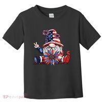 4th Of July Gnome Festive Holiday Toddler T-Shirt thumb 0