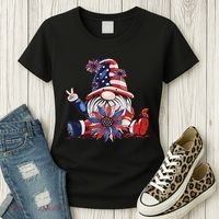 4th Of July Gnome Festive Holiday Women's T-Shirt thumb 3