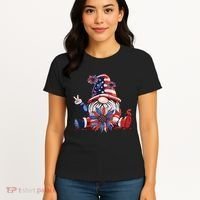 4th Of July Gnome Festive Holiday Women's T-Shirt thumb 4