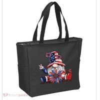 4th Of July Gnome Festive Holiday Tote Bag thumb 2