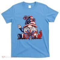 4th Of July Gnome Festive Holiday T-Shirt thumb 0