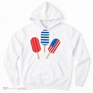 4th Of July Popsicle Usa Hoodie
