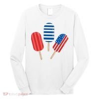 4th Of July Popsicle Usa Long Sleeve Shirt thumb 0