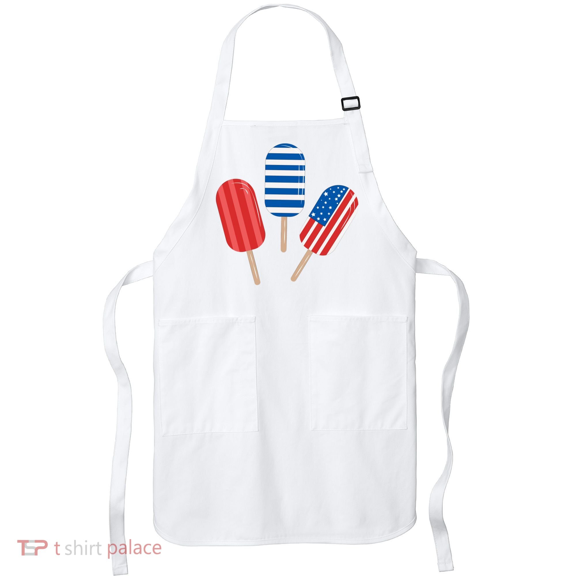 4th Of July Popsicle Usa Apron