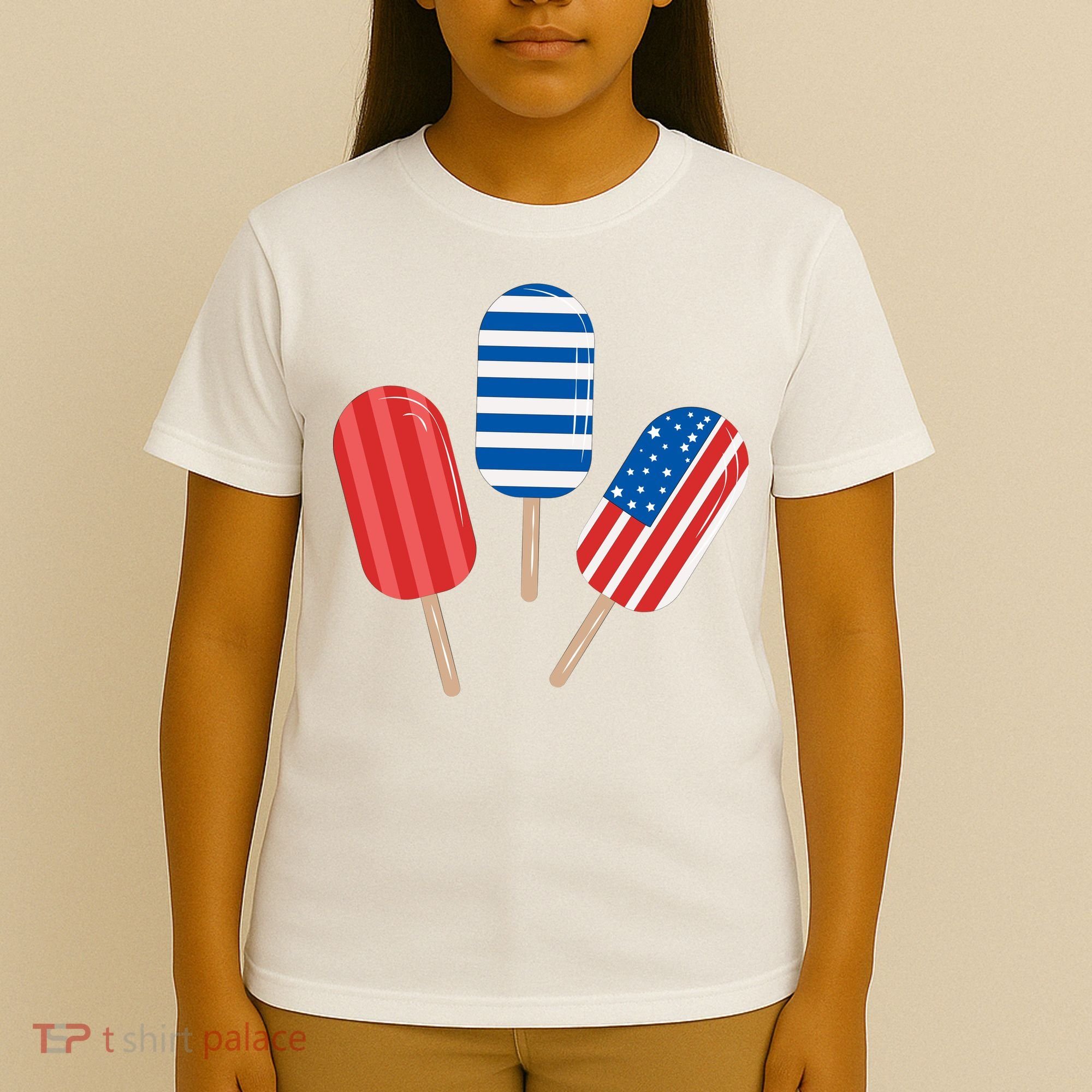 4th Of July Popsicle Usa T-Shirt