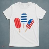 4th Of July Popsicle Usa T-Shirt thumb 5