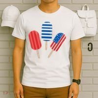 4th Of July Popsicle Usa T-Shirt thumb 6