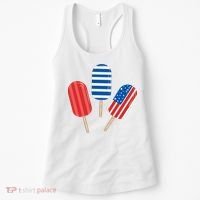 4th Of July Popsicle Usa Women's Tank Top thumb 0