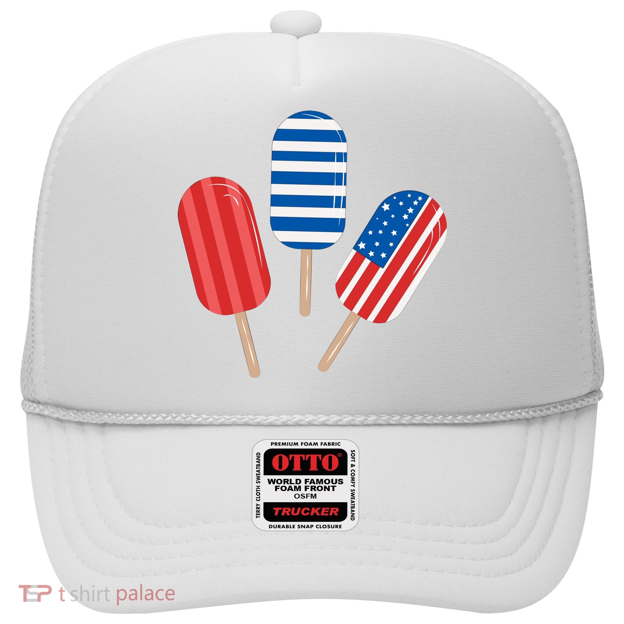 4th Of July Popsicle Usa Hat