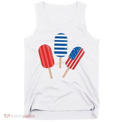 4th Of July Popsicle Usa Tank Top