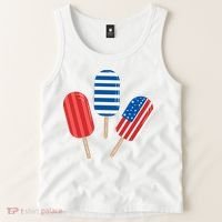 4th Of July Popsicle Usa Tank Top thumb 2