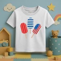 4th Of July Popsicle Usa Toddler T-Shirt thumb 3