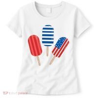 4th Of July Popsicle Usa Women's T-Shirt thumb 0
