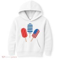 4th Of July Popsicle Usa Kids Hoodie thumb 0