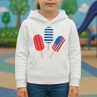 4th Of July Popsicle Usa Kids Hoodie thumb 3