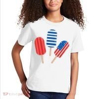4th Of July Popsicle Usa Kids T-Shirt thumb 2