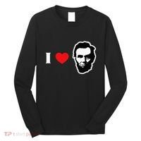 4th Of July Abraham Lincoln Long Sleeve Shirt thumb 0