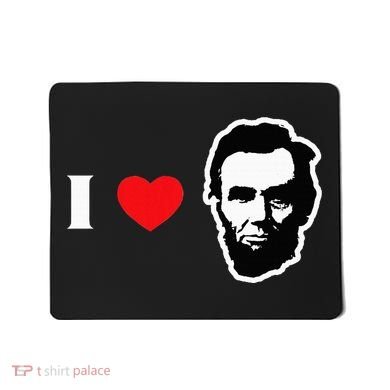 4th Of July Abraham Lincoln Mousepad