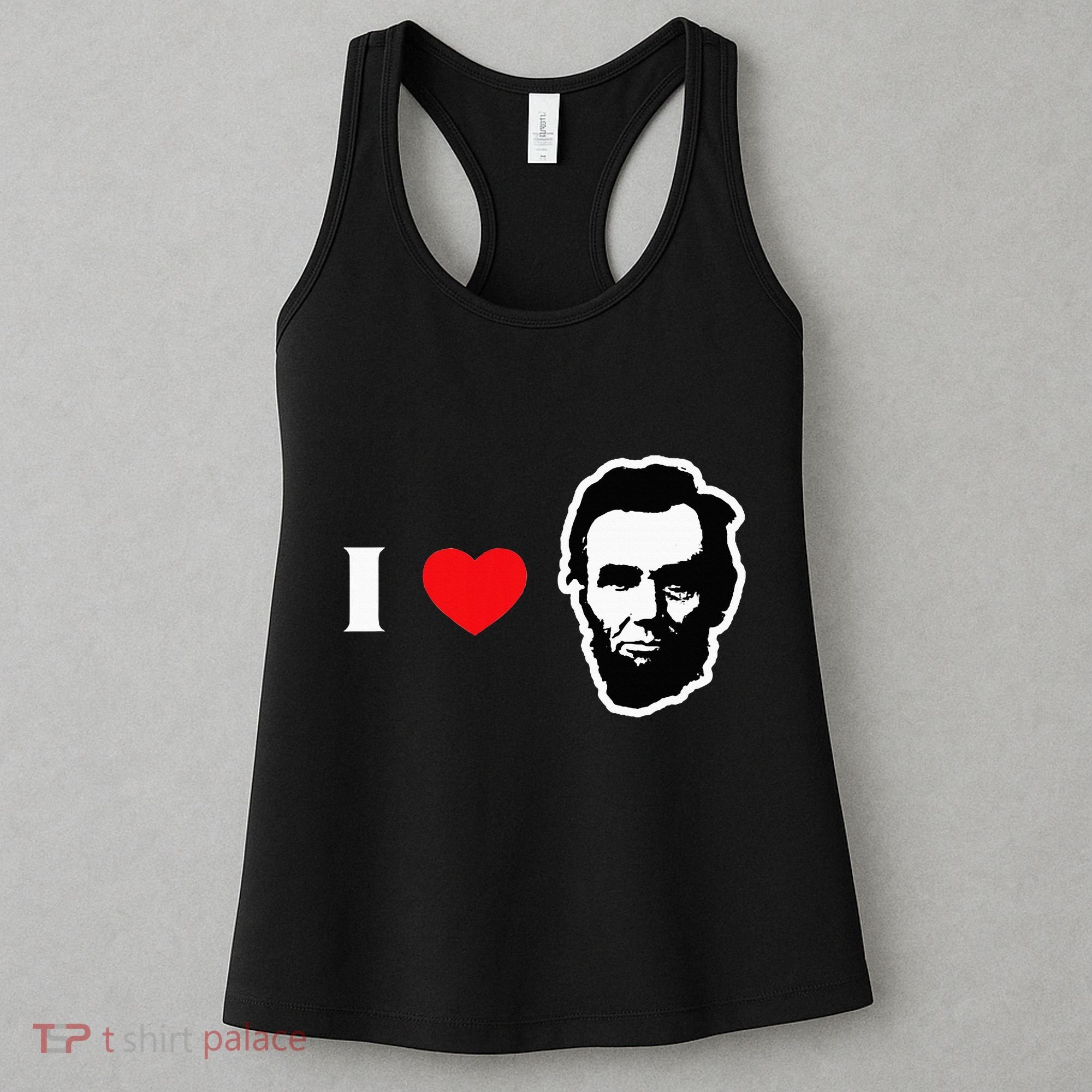 4th Of July Abraham Lincoln Women's Tank Top