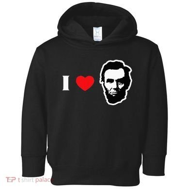 4th Of July Abraham Lincoln Toddler Hoodie