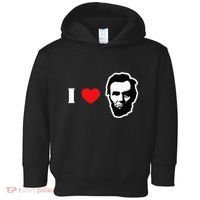 4th Of July Abraham Lincoln Toddler Hoodie thumb 0