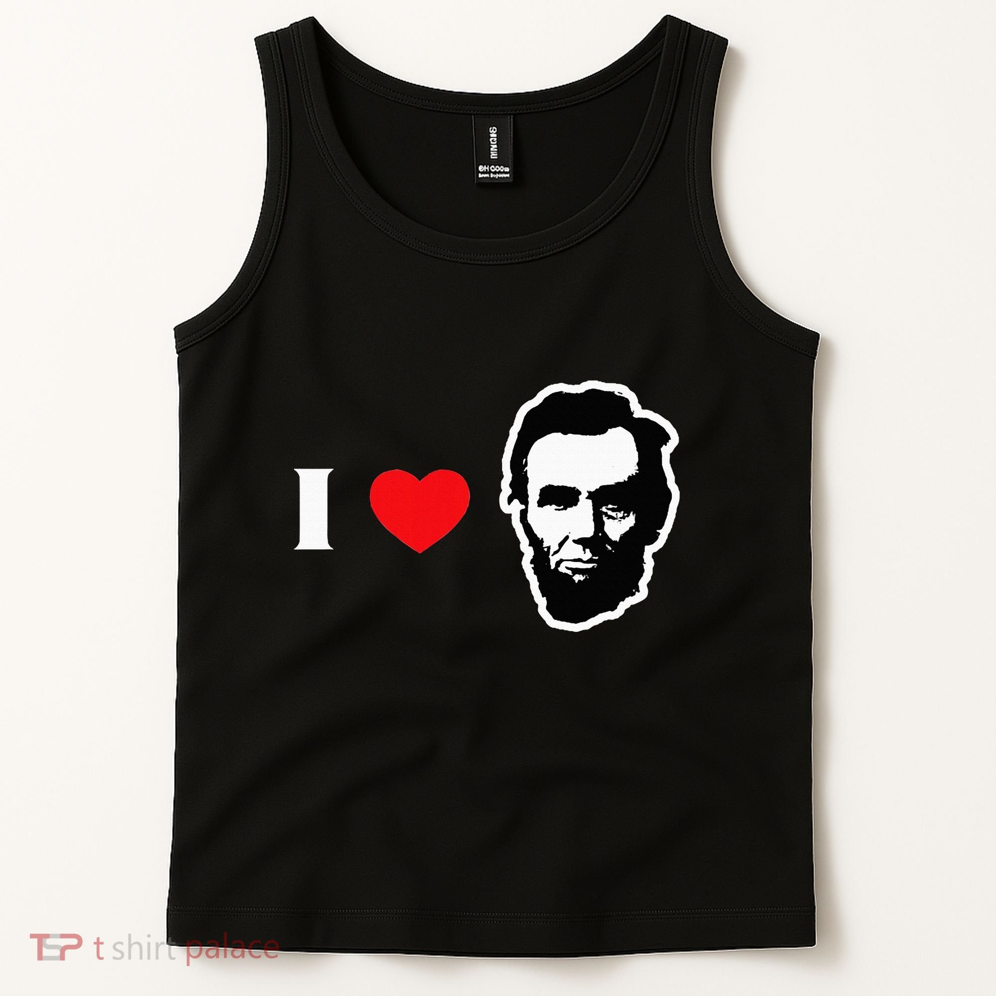 4th Of July Abraham Lincoln Tank Top
