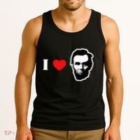 4th Of July Abraham Lincoln Tank Top thumb 3