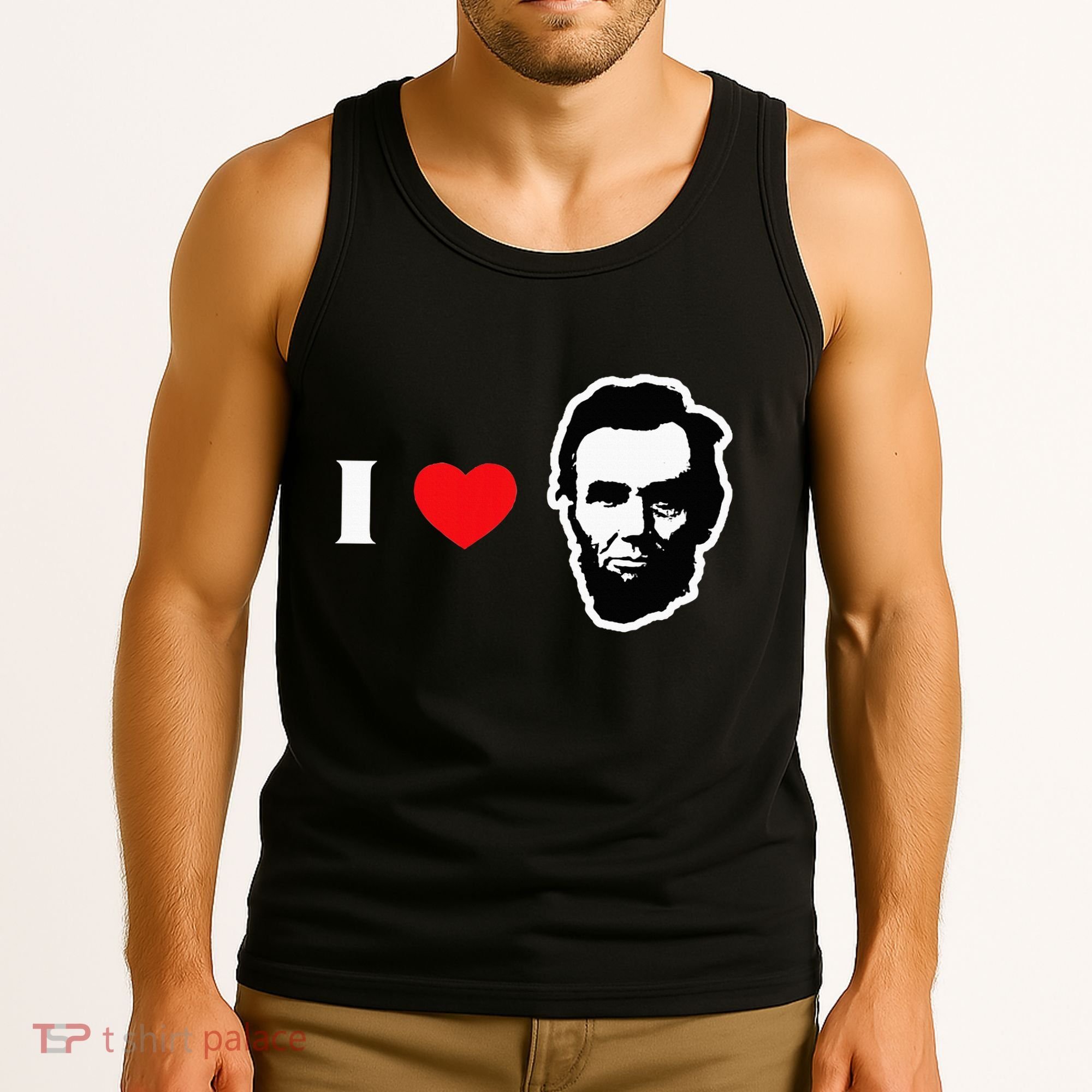 4th Of July Abraham Lincoln Tank Top