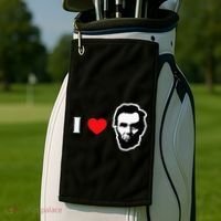 4th Of July Abraham Lincoln Golf Towel thumb 2